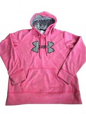 Under Armour Pink Storm Hoodie Sweatshirt size women’s medium